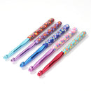 Crochet Hooks Set Soft Handle Yarn Stitches Weave Knitting Needles Sewing T