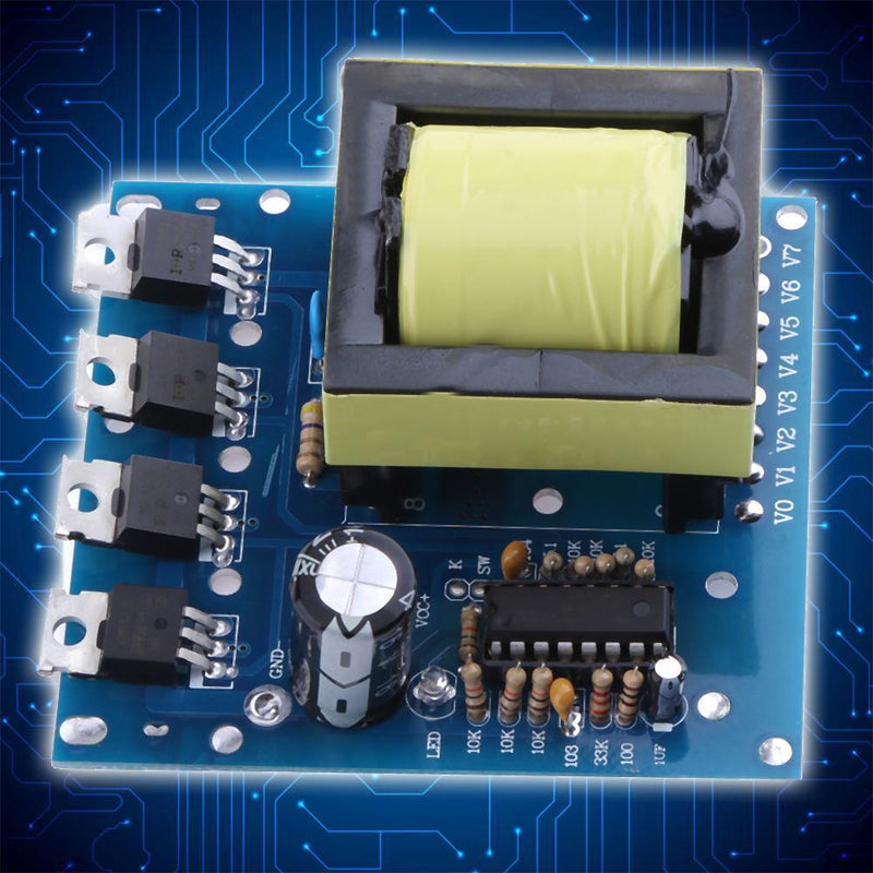 500W Inverter DC 12V-24V, AC 180V 220V 380V Booster Board Module Boost Power