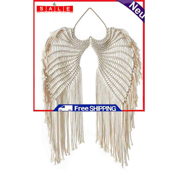 Wings Shape Cotton Pendant Eco-Friendly Wall Art Suitable for Bedroom Gallery