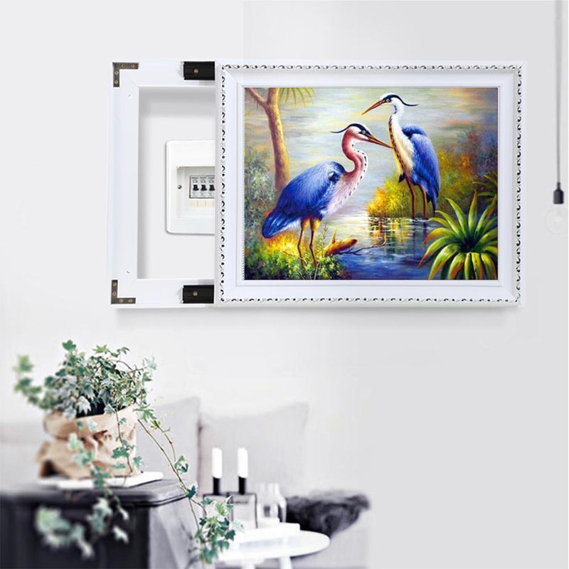 Crane 5D DIY Diamond Painting Embroidery Kits Needlework Set Mosaic Art