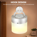 #A USB Rechargeable 7 Colors LED Night Light Portable Bedside Bedroom Table Lamp