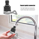 Universal Water Faucet Adapter Plastic Hose Fitting Tap Garden Irrigation Hose