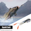 15cm 20g Bionic Squid Sea Fishing Lures Artificial Wobbler Soft Bait (Blue)