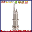 NICKEL GUITAR ENDPIN JACK 3 PRONGS THREADED CYLINDER LONG LEG