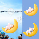 Rabbit Fish Tank Decoration Moon Bear Aquarium Decoration Aquarium Accessories