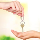 Zinc Alloy Carabiner D-Ring Key Chain Camping Keyring Hook Outdoor Travel Kit