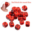 20PCs/set 16MM 6 Sided Board Game Gift Acrylic Dice Entertainment Dices