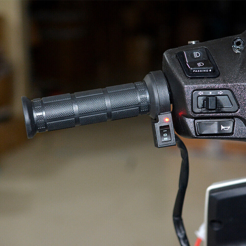 Motorcycle 22mm Electric Hand Heated Moded Grips ATV Warmers Handlebar Newly