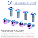 RISK 2pcs Bicycle Water Bottle Bolts Mountain Bike Air Pump Holder Fixed Scre