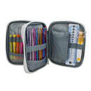 1 Set Portable Crochet Hook Yarn Knitting Craft Case Needles Home Sewing To