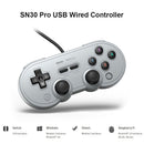 8Bitdo SN30 Pro USB Wired Controller for Switch PC Steam Vibration Game Joystick