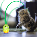 Automatic Rotating Cat Ball Toys Rubber Bite Resistant Magic Tail Cat Stick