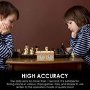 Portable Mechanical Chess Clock Board Game No Battery Count Down Chess Timer