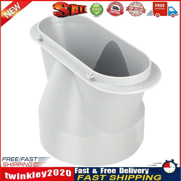 130mm Flat Portable Air Conditioner Exhaust Duct Interface Tube Connector Newly