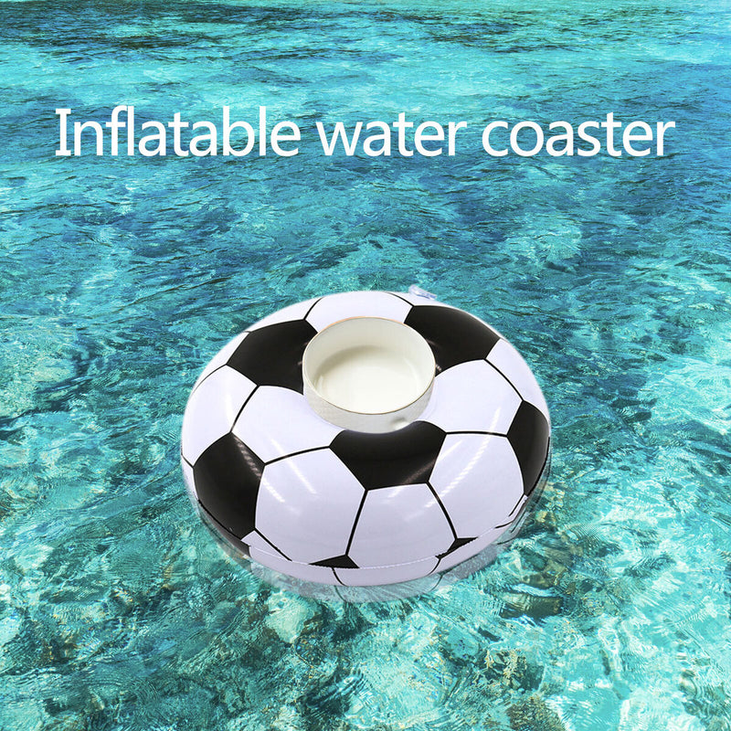 Pool Cup Holder - Pack of 9 Inflatable Float Drink Holder for Summer Beach Newly