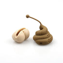 Creative Poop Shaped Silicone Tea Strainer Coffee Filter Diffuser Tea Infuser