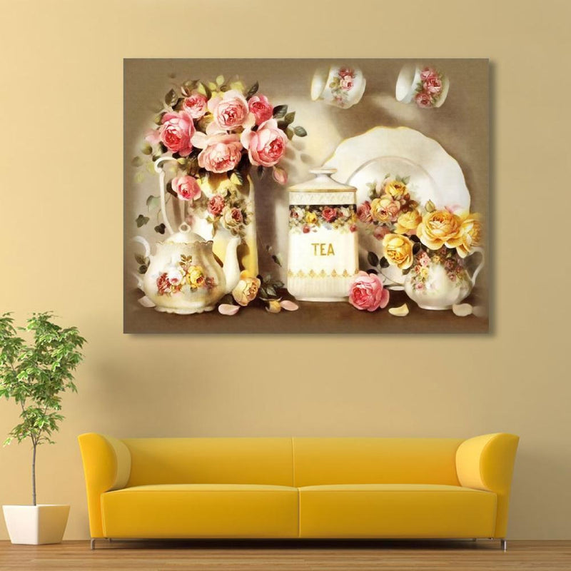 DIY Full Drill  Taste Of Home  Diamond Wall Stickers Painting Home Decor