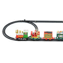Mini Christmas Electric Train with Sound Light Music Set for Boys Girls (B)