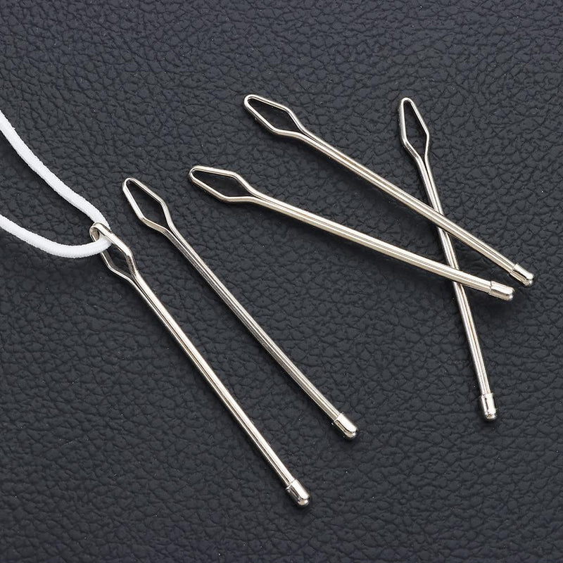 Wearing Threaders Guide Stainless Steel Elastic Rope Threader Easy Threaders