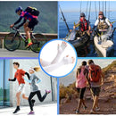 Ice Fabric Breathable UV Protection Running Arm Sleeves Elbow Pad (White) Newly