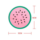 Silicone Non-Slip Fruit Pattern Placemat Round Insulation Table Cup Pad(2)