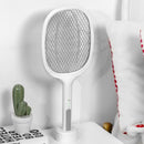 2 in 1 Electric Insect Swatter USB Recharge Mosquito Fly Bug Killer Trap Lamp
