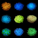 Cobblestone Highlight Ice Cubes Colored Stones Luminous Beads Luminous Stone