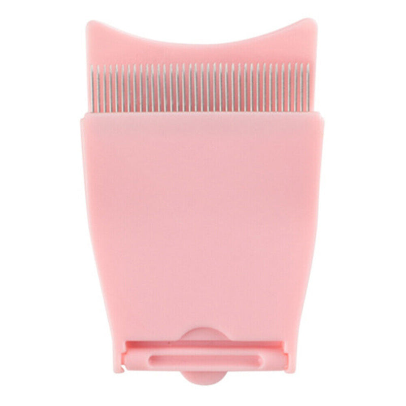 Eyelash Eyebrow Comb Durable Stainless Steel Needles Brush Comb for Girls Women