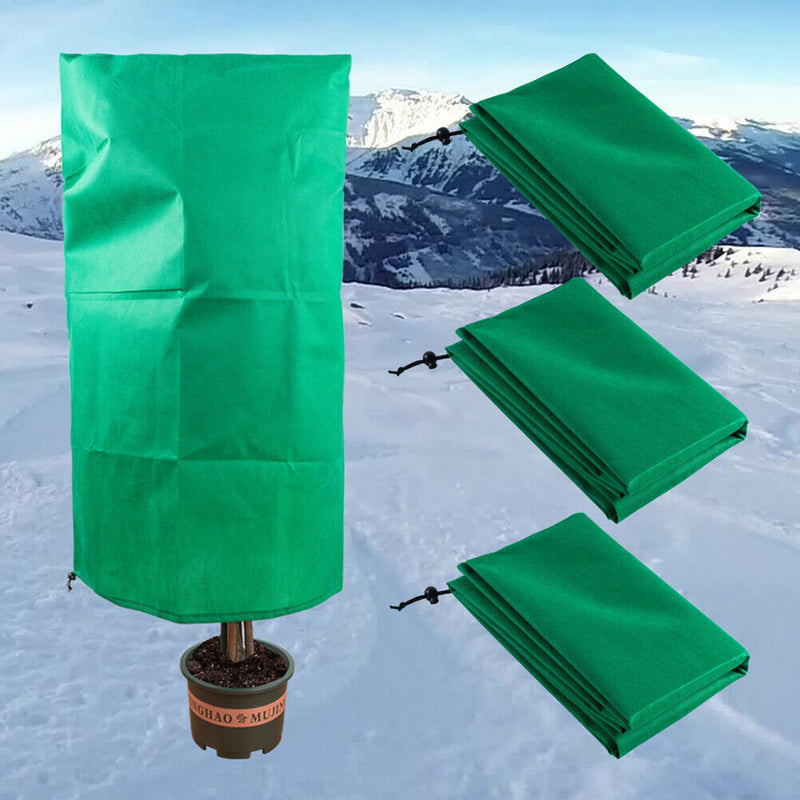 Green Plant Winter Cover Garden Yard Anti Freeze Protection Bag (0.8x1m)