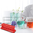 Plastic Test Tube Rack 6 Holes Holder Burette Stand Lab School Supplies