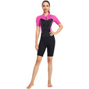 DIVE SAIL 1.5mm Neoprene Wetsuits Swimwears Short Sleeves Womens Diving Sui