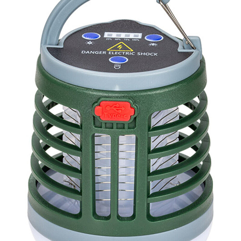 Electric Mosquito Killer LED Lamp w/ Bluetooth-compatible Speaker (Green) Newly