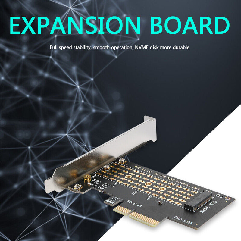 M.2 NVME SSD to PCI-E Adapter Module PCI Express X4/X8/X16 Expansion Board