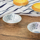 100pcs/set Disposable Tin Foil Egg Tart Molds Cupcake Round Baking Cup Kitc