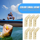 10x Anti-Tangle Sleeves Bent Line Aligner Carp Fishing Hair Rig Terminal Tackle