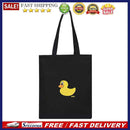 Cute Print Women Canvas Shoulder Bag Girls Zipper Shop Casual Handbag/Duck
