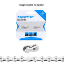 TOOPRE 2 Pairs Bicycle Chain Link Connector MTB Bike Master Links (12S)