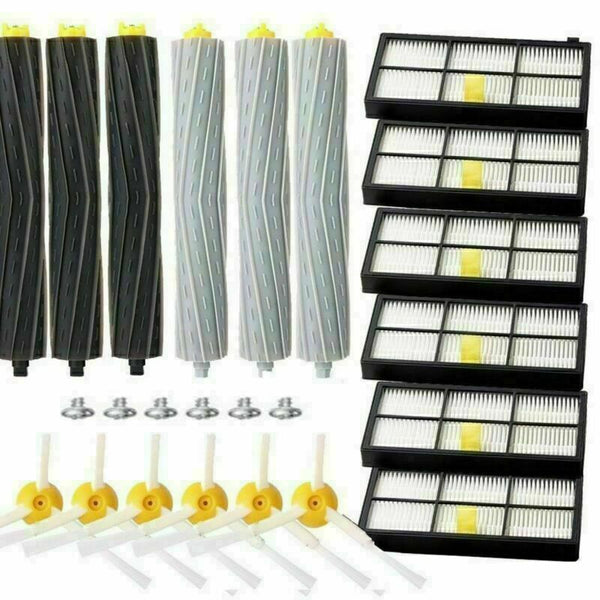 For iRobot Roomba 800 870 880 960 980 900 Side Brush Filter Extractor Kit Parts