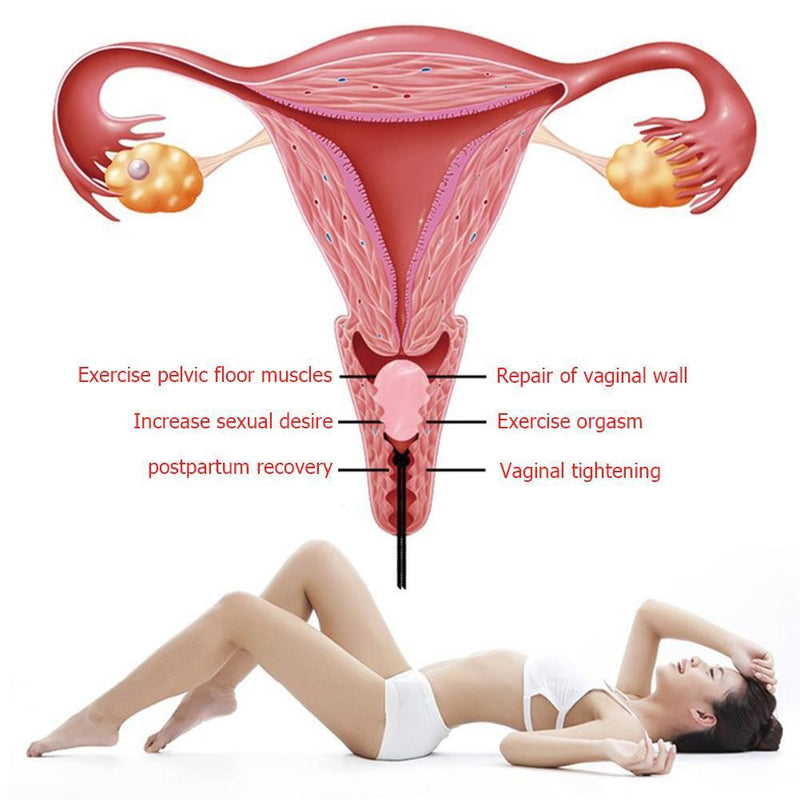 Women Vaginal Jade Yoni Egg Kegel Muscles Tightening Exerciser (43x30mm) Newly