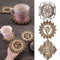 Wooden Wall Sign Slice Wood Base Meditation Energy Flower Of Life Energy Mat