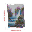 5D DIY Full Drill Diamond Painting Scenery Embroidery Mosaic Kit Home Wall Ar