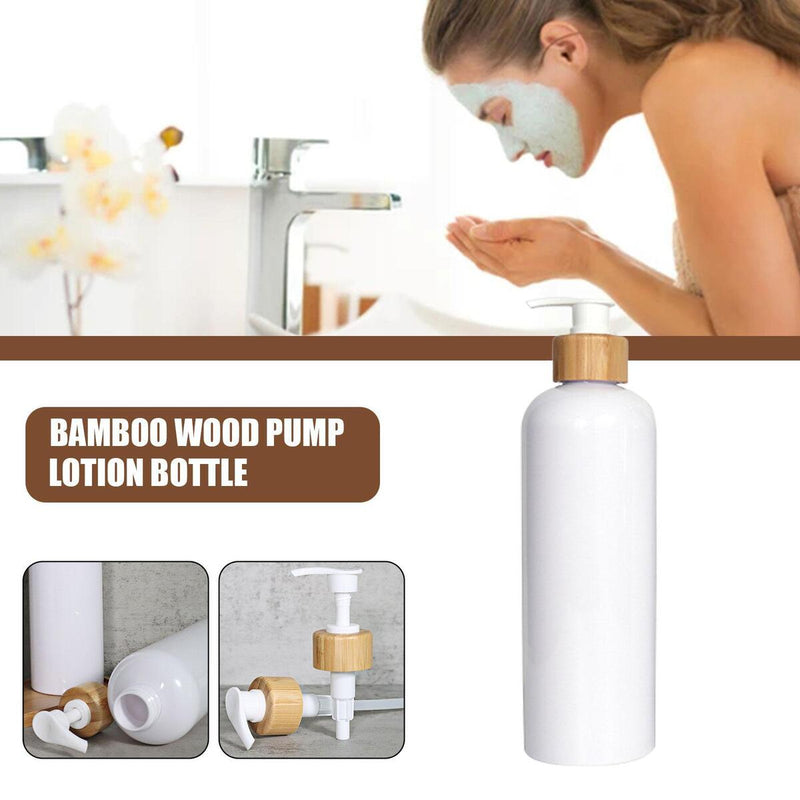 500ml Plastic Empty Pump Dispenser Bottle Shampoo Lotion Shower Gel Bottle#