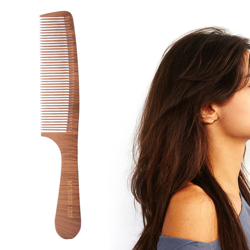 Wooden Smooth Comb Scalp Massage Anti Tangling Static Salon Hair Brush (05)