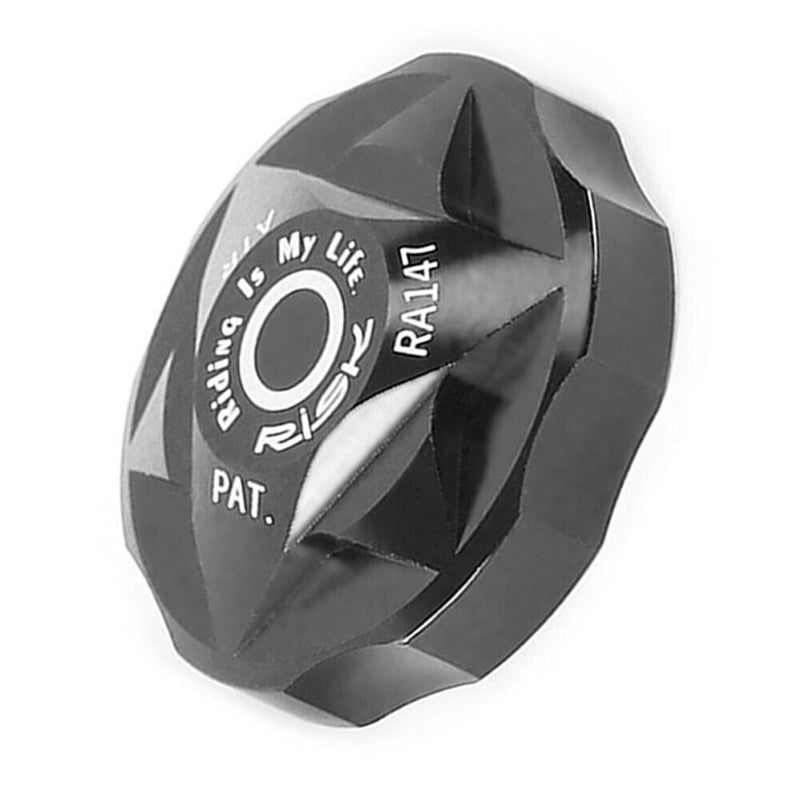 RISK Bicycle Fork Gas Shoulder Cap Aluminum Alloy Nozzle Cover for Mountain B