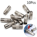 Antenna Aerial Male Adapter F Female To TV Male F-Type Satellite Coax Connector
