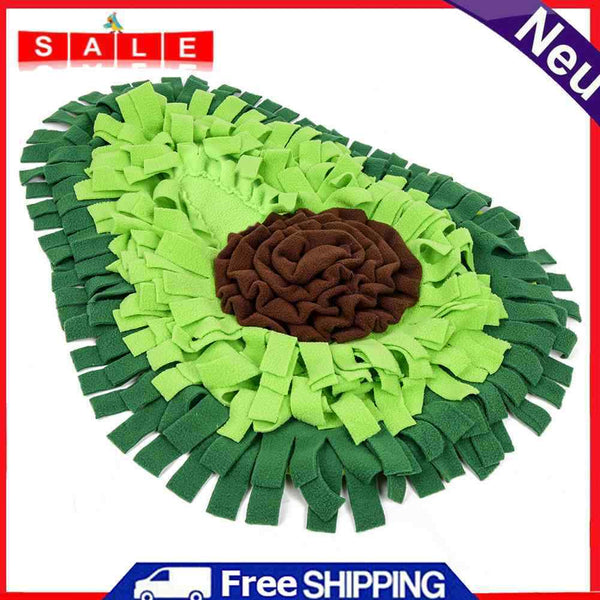 Pet Dog Mat Nose Domestic Training Sniffing Slow Feeding Bowl Food Dispenser