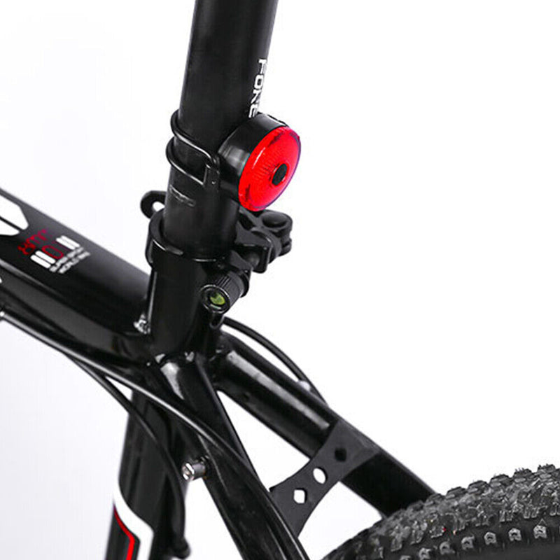 LED Bike Taillight USB Rechargeable MTB Bicycle Rear Warning Light (Red) Newly