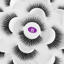 Lashes False Eyelashes Eye Lashes Extension Thick Cross 6D Faux Mink Hair