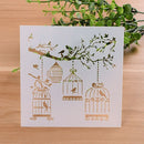 Paper Card Layering Stencils Scrapbooking Embossing Template Wall Painting