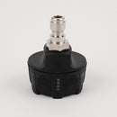 6 in 1 Adjustable Nozzle for 1/4 inch 3000psi High Pressure Washer (Black) Newly
